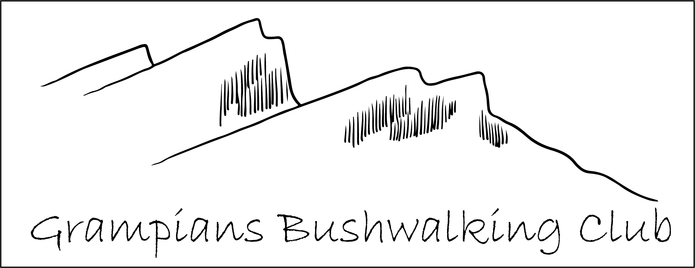 Grampians bushwalking club logo_2024_white background